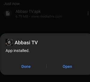 Install Abbasi TV On Android