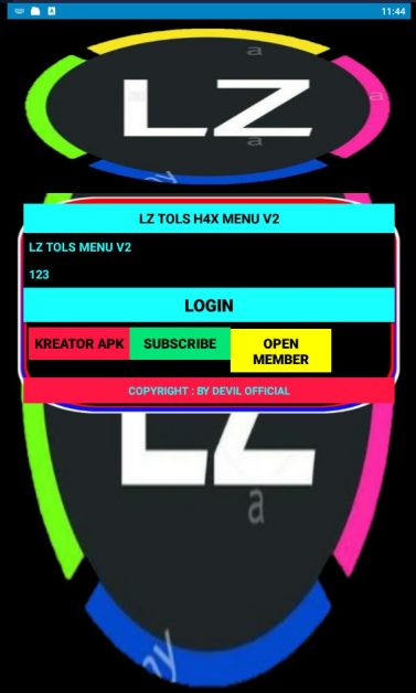 LZ H4X Menu