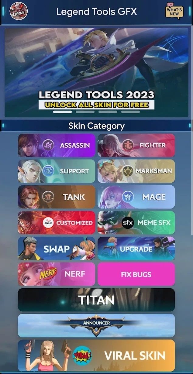 Legend Tools GFX