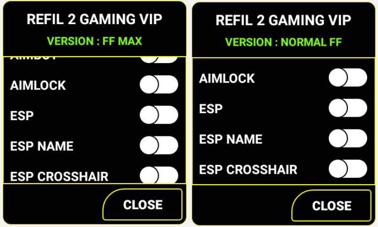 Refil 2 Gaming VIP