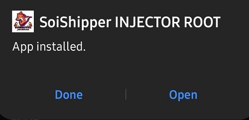 Soishipper Injector