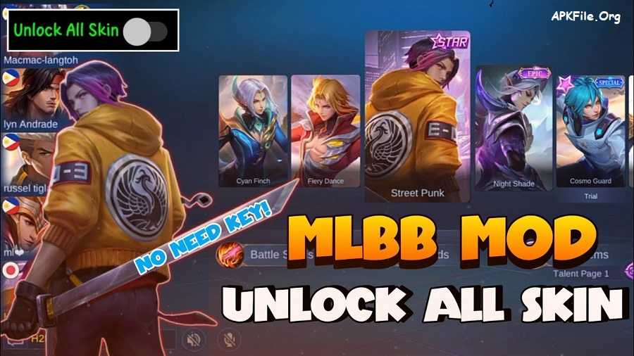 Unlock All Skin