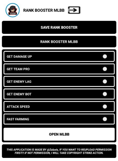 Zalaxis Rank Booster